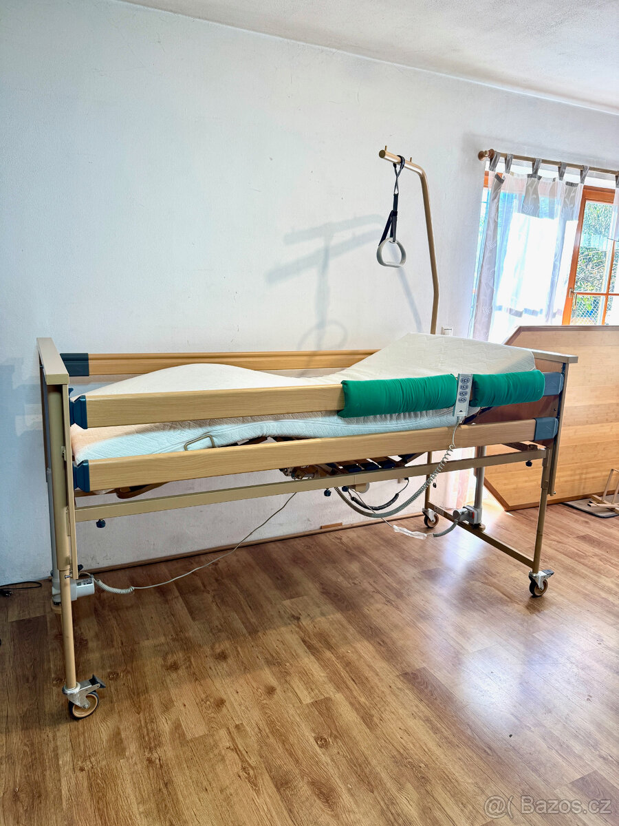 Elektrická polohovací postel burmeier Dali 90x200cm - 3