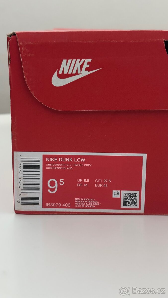 Nike Dunk Low Obsidian/White Light Smoke Grey - 3