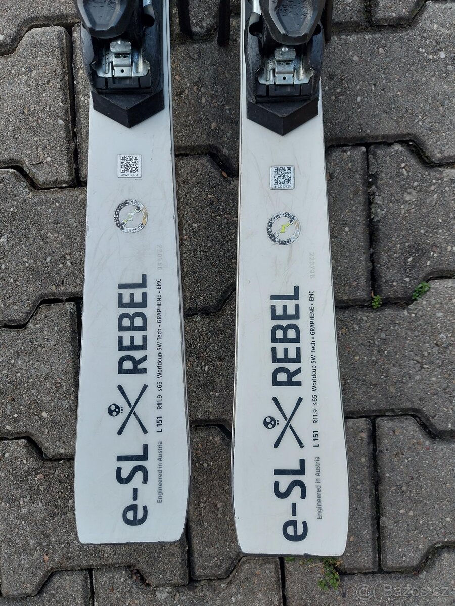 Slalomové lyže Head WC Rebels e-SL RD 151 + FF 14 - 3