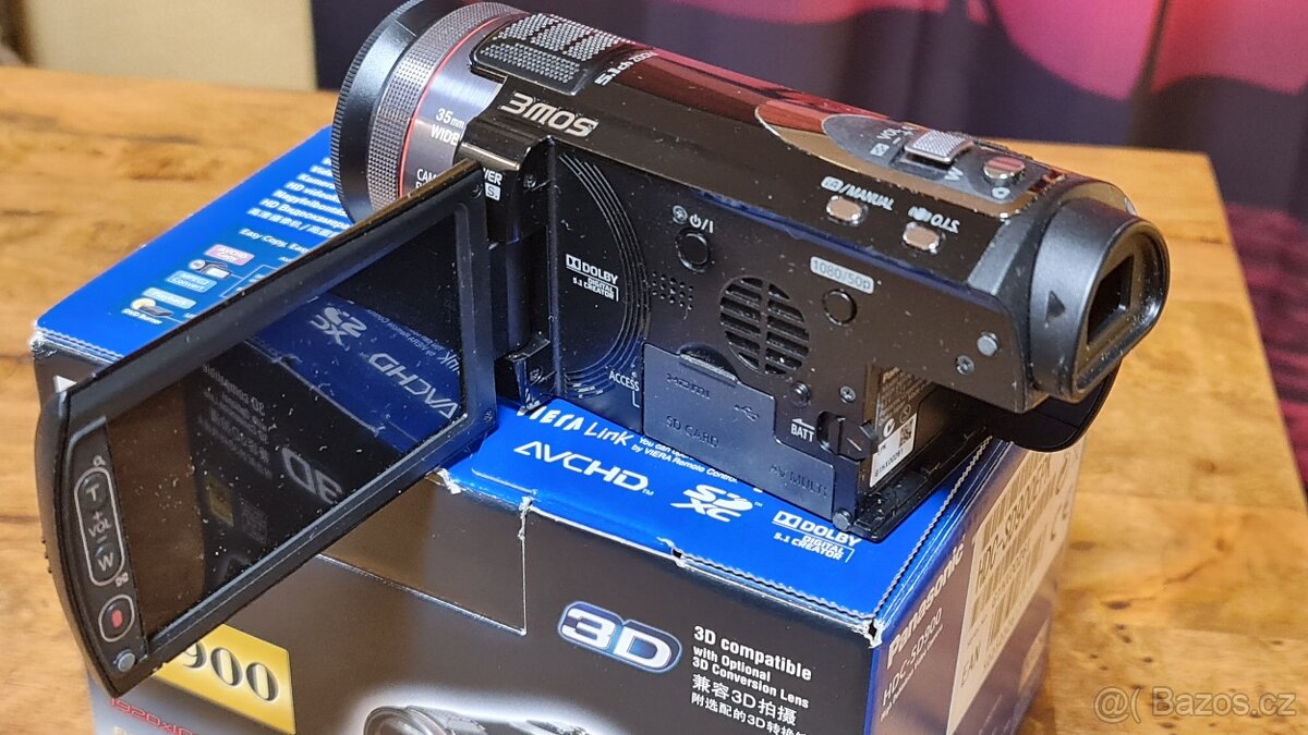 Prodám videokameru Panasonic HDC – SD900 - 3