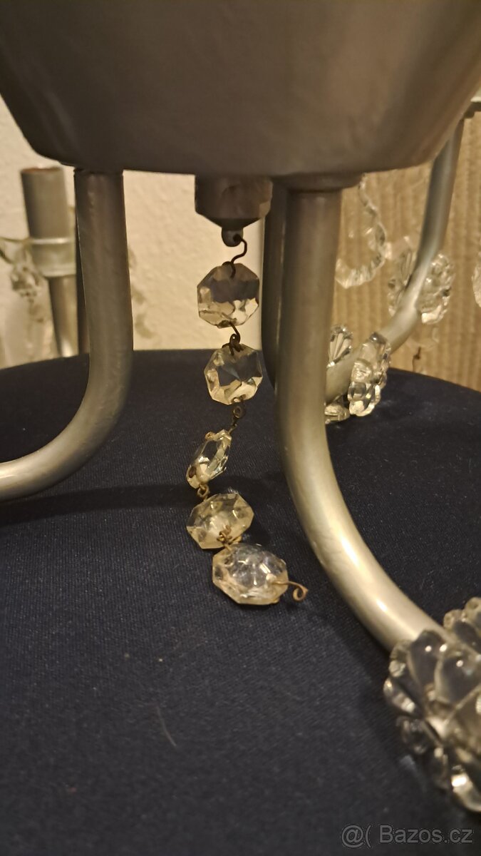 kristalovy retro lustr - 3