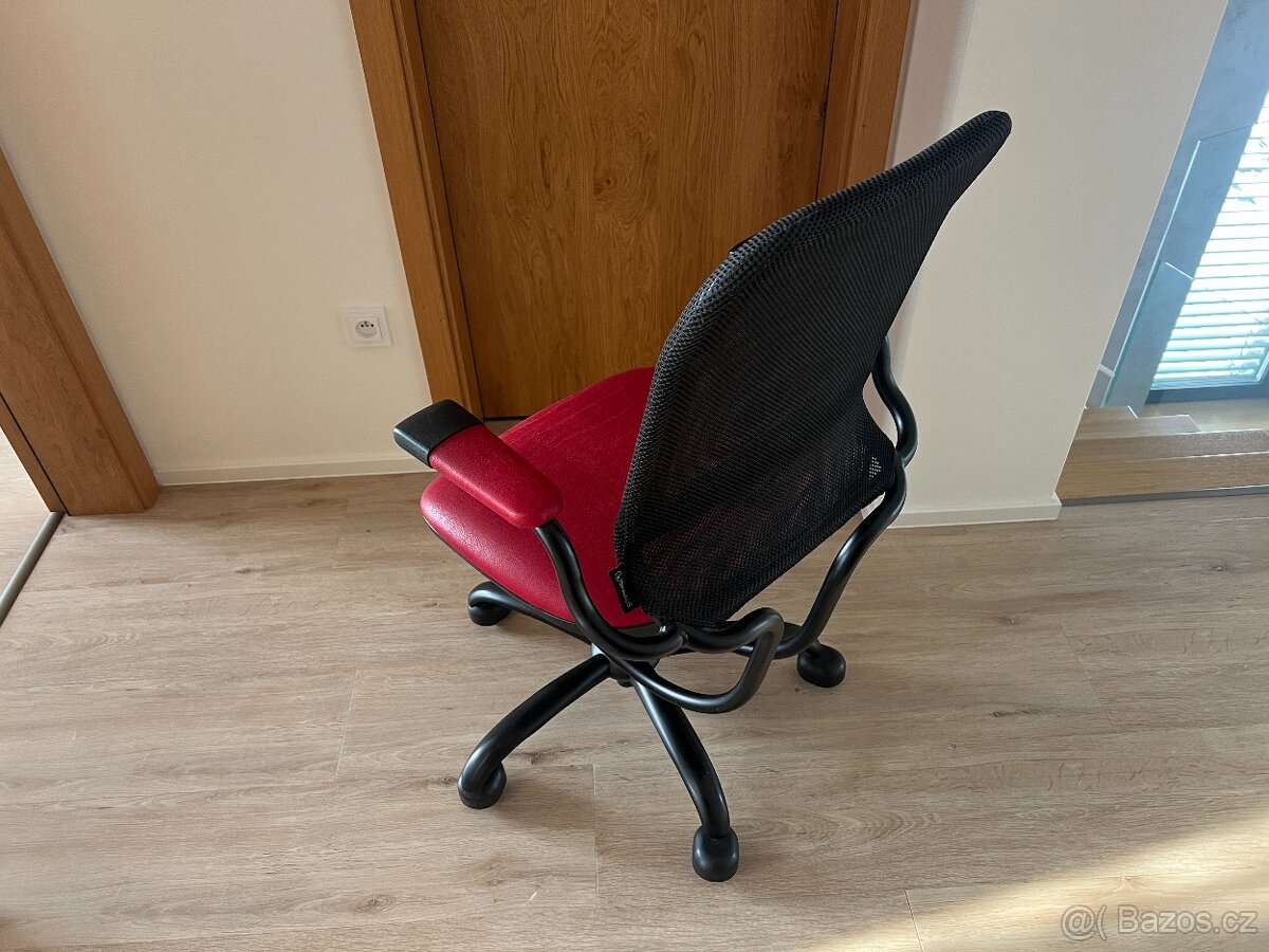 Kancelářská židle SpinaliS ERGONOMIC červená - 3