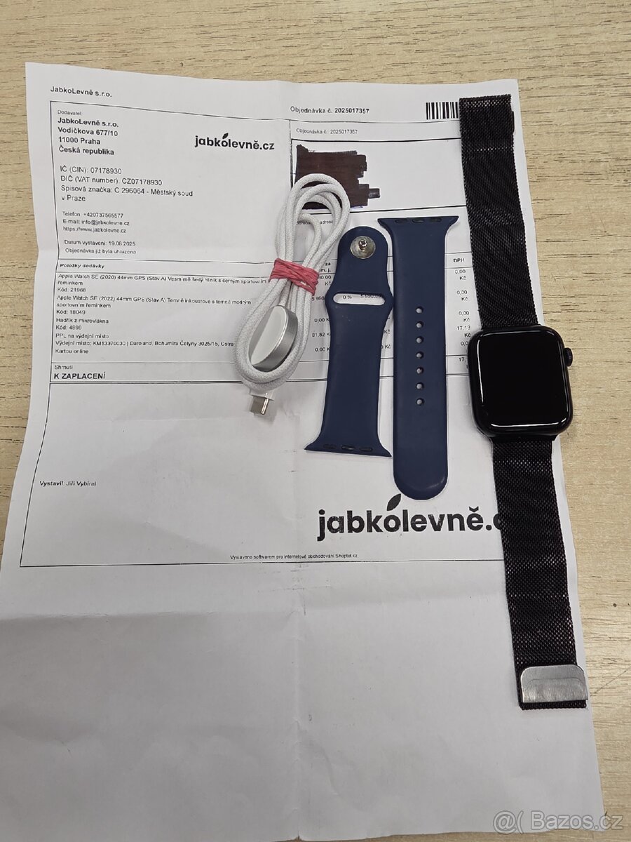 Apple Watch SE 2 44mm (A2723) + záruka - 3