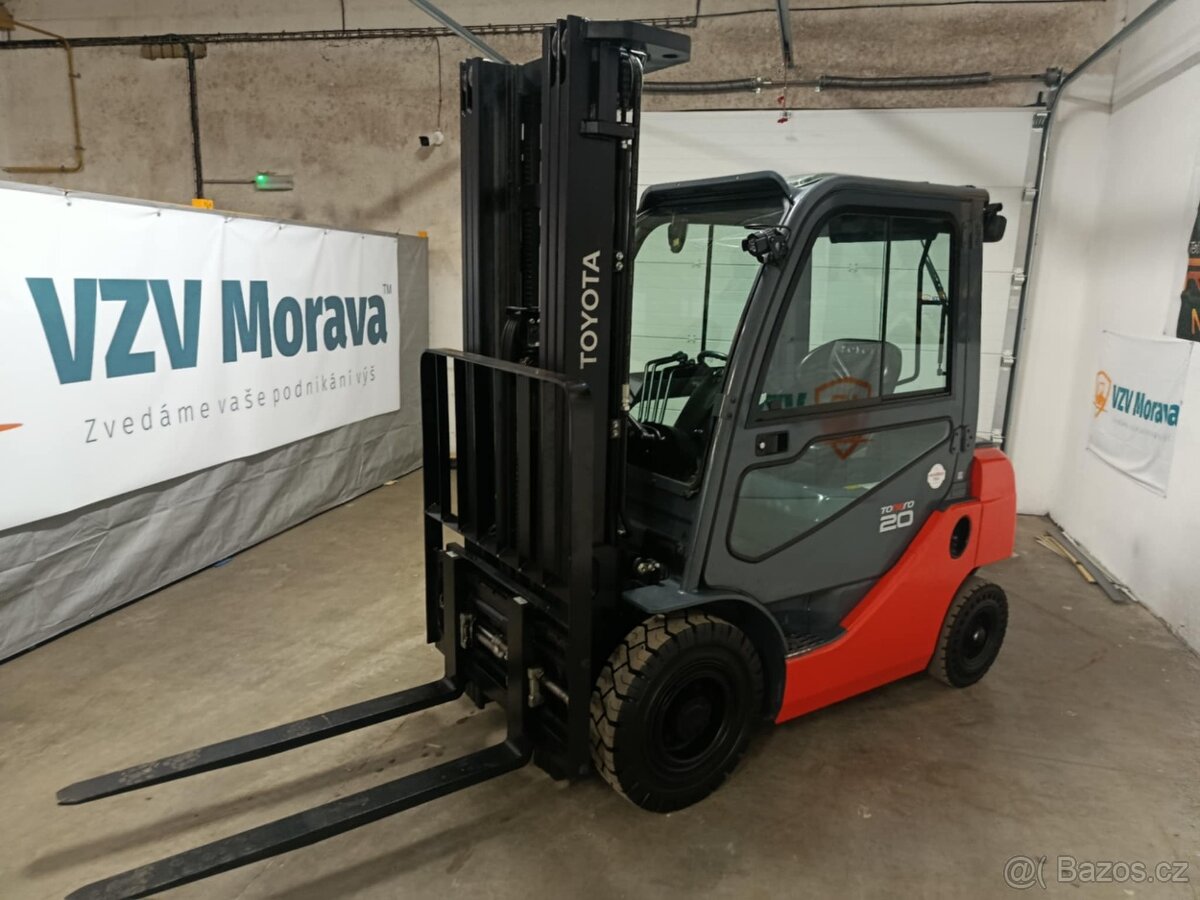 Vysokozdvižný vozík Toyota Diesel 02-8FDF20 pozicioner - 3