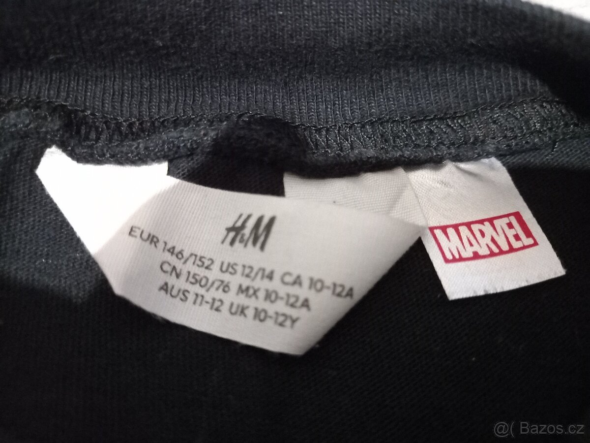 Oversize triko Wakanda Marvel vel. 146 dlouhy rukav - 3