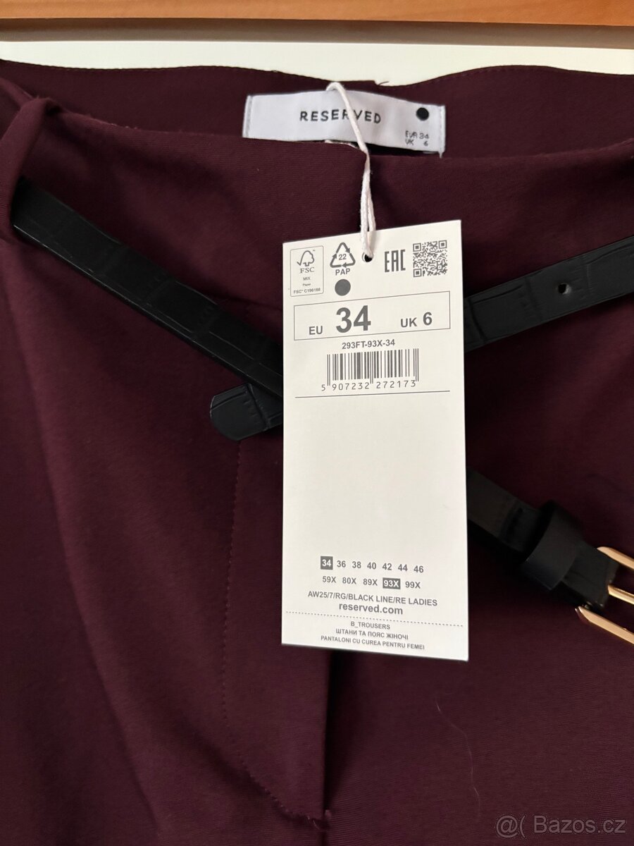 Elegantní kalhoty Reserved - 3