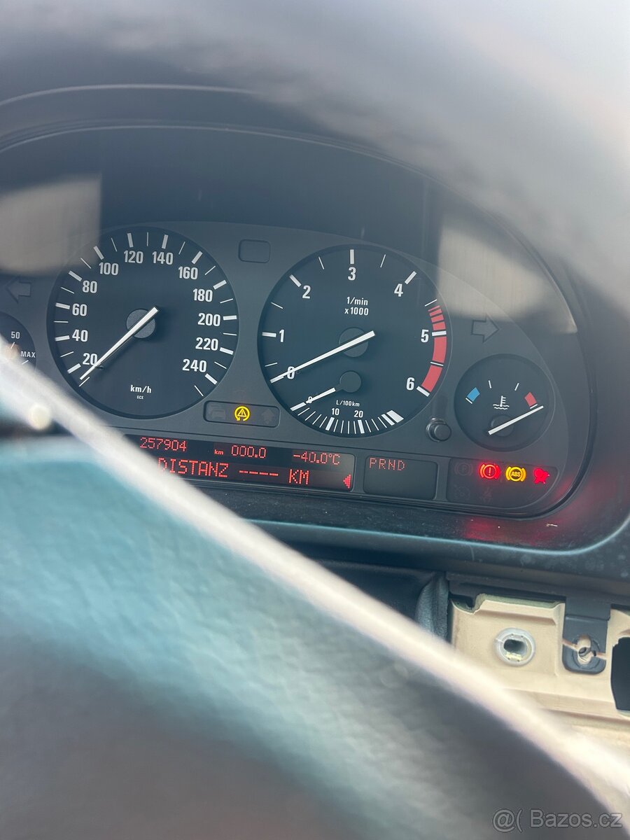 Bmw e39 - budíky (530d automat) - 3