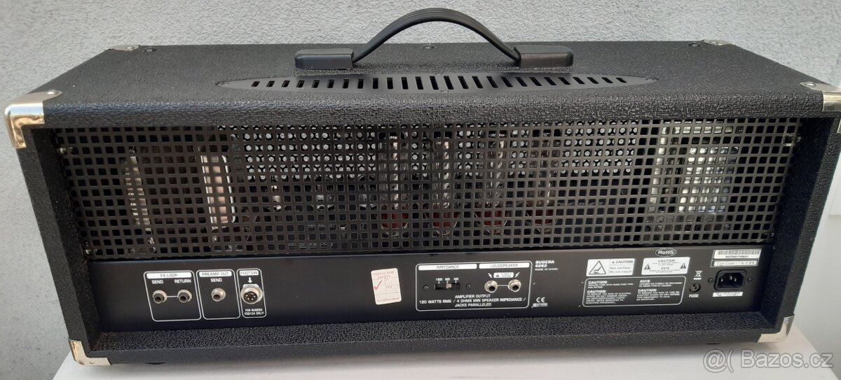 Kyt. zesilovač Bugera - LAMPOVÁ HLAVA BUGERA 6262 - 3