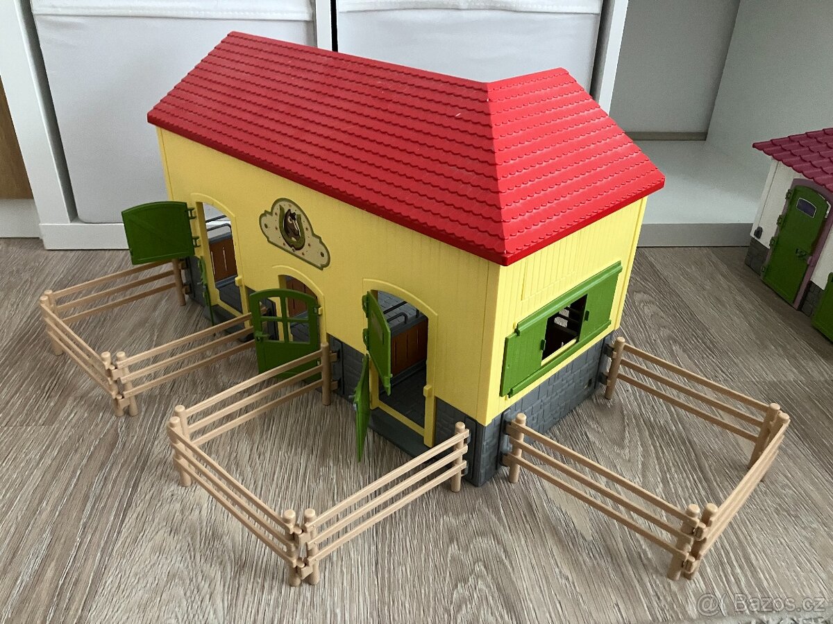 Schleich stáj pro koně (statek) - 3