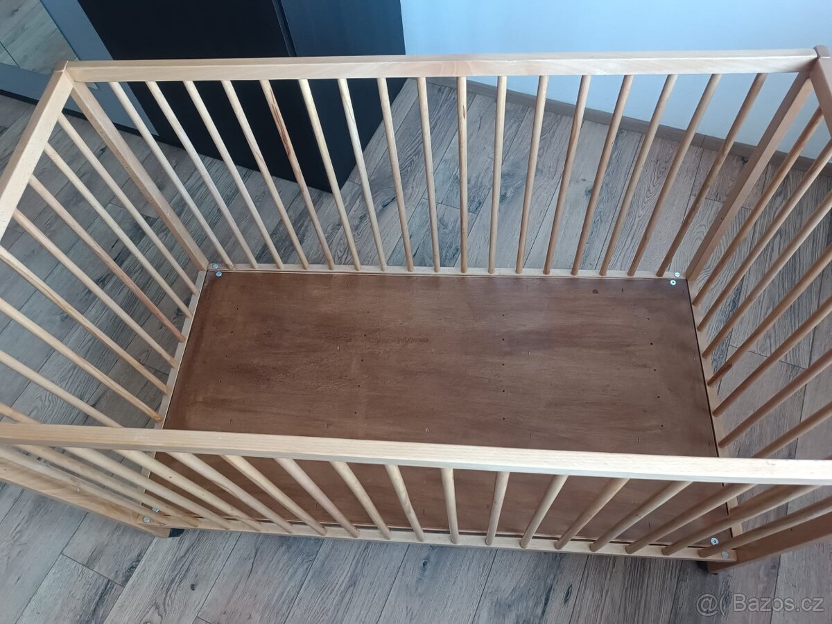 Dětská postýlka s matrací ikea nová - 3