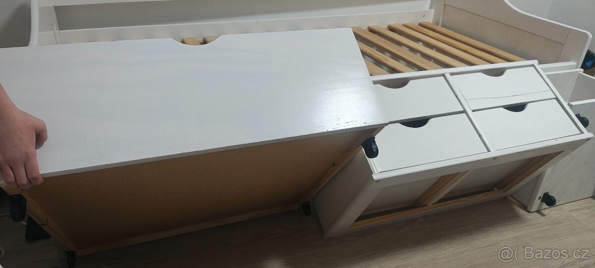 Dětská postel 200x90 masiv - 3