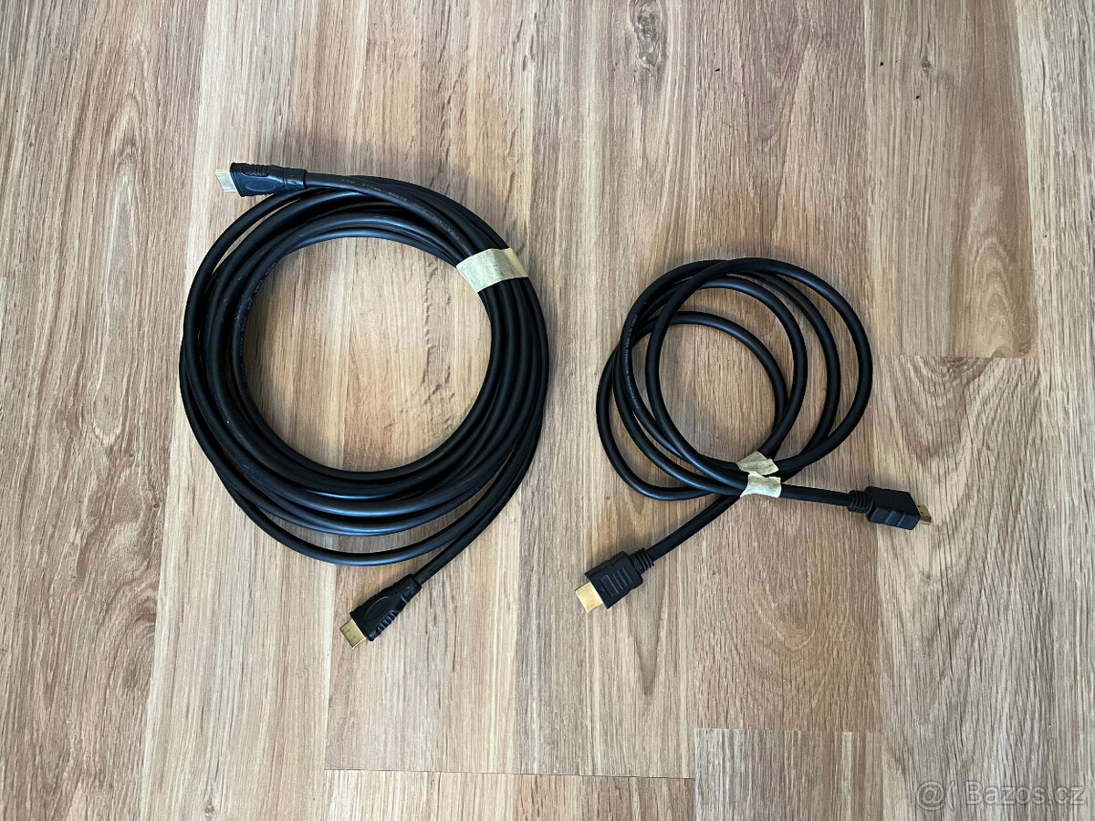 Kabely scart, cinch, S-video, HDMI - 3