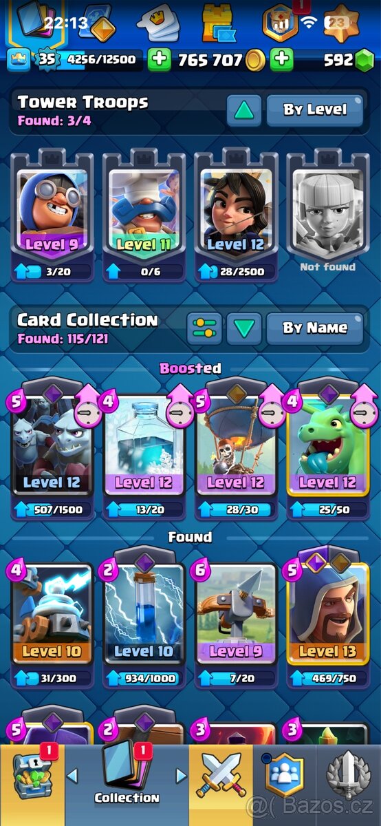 Clash royale účet - 3