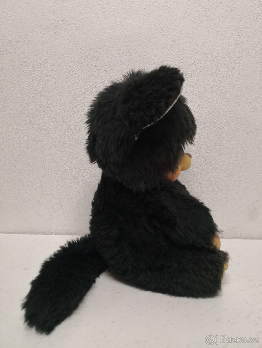 Retro mončiči XXL nyamy Felina čierna 35cm - 3