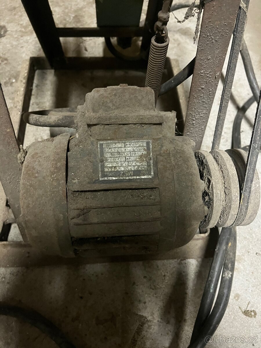 Dílenská bruska s vrtačkou – 380 V - 3