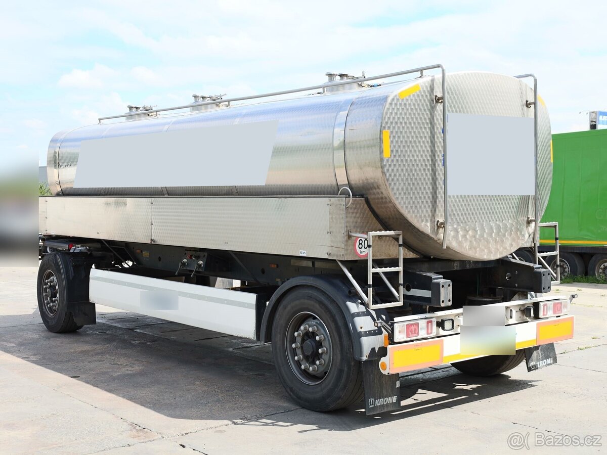 Krone BOX CARRIER, CISTERNA NA MLÉKO KRONE, NÁSTAVBA SCHWAR - 3