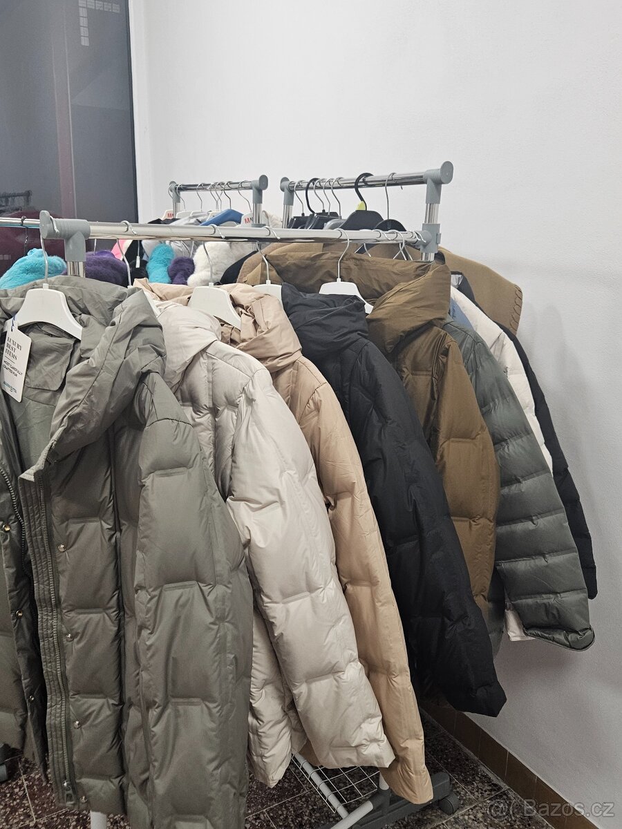 Lehká perová bunda s kapuci , nová - 3