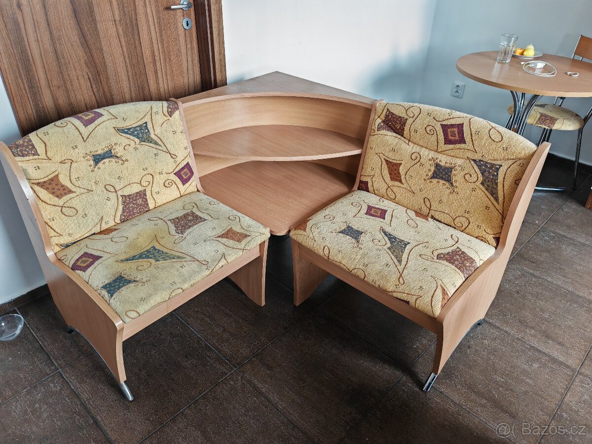 Rohová lavice s úložným prostorem - 3