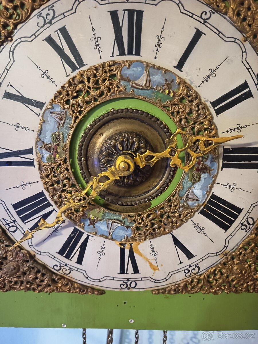 Velké nástěnné kyvadlové hodiny - 3