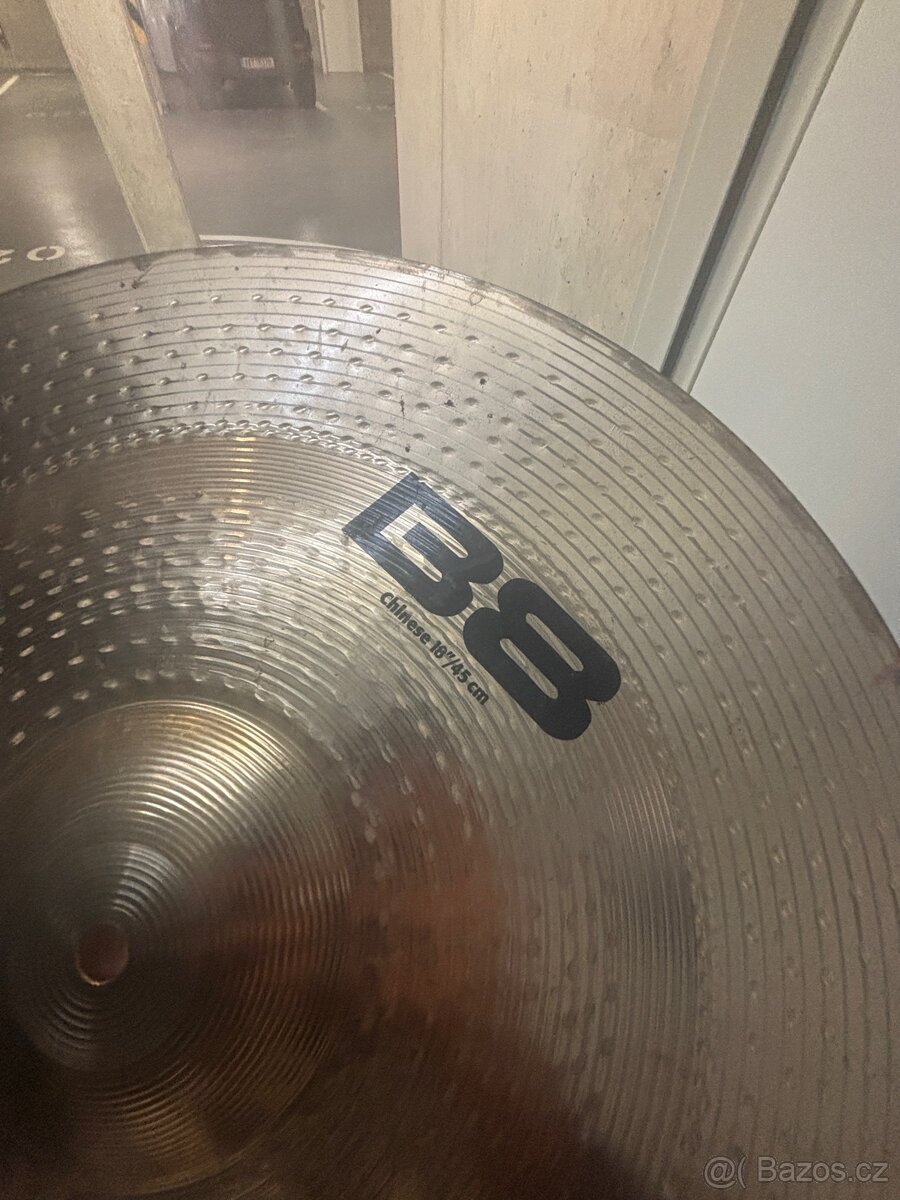 Činel Sabian B8 Chinese 18/45cm + stojan - 3