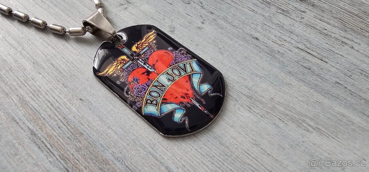 Přívěšek Bon Jovi - Nový - 3
