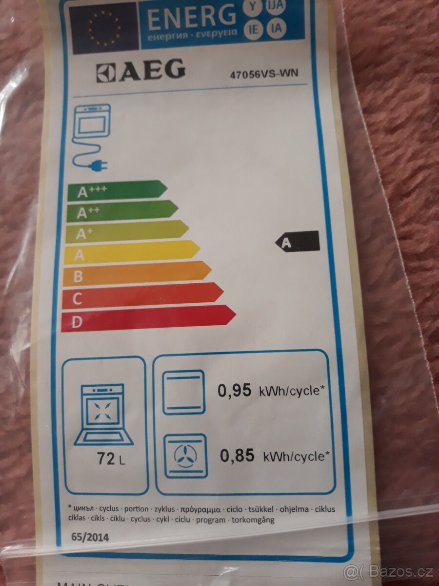 Sklokeramicky sporak AEG - 3