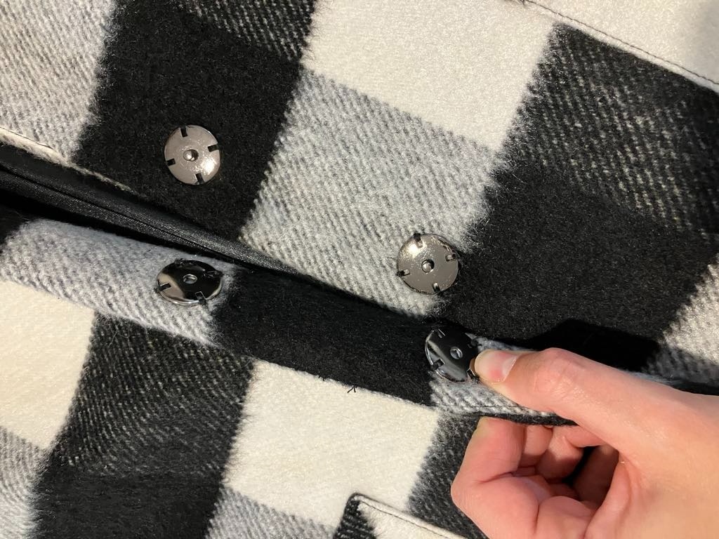 Nový vlněný dámský kabát - 3