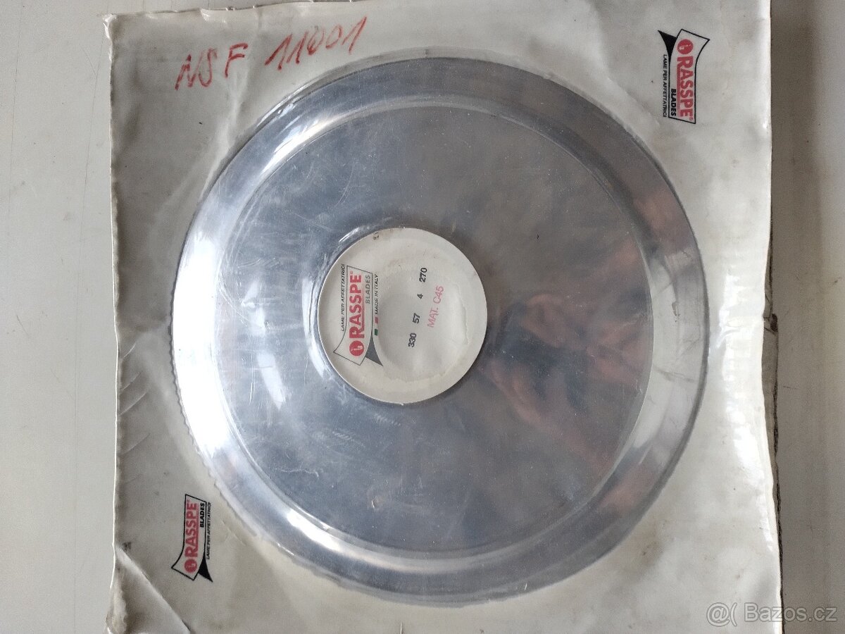 Nůž, kotouč do nářezového stroje pr. 330mm, nový. - 3