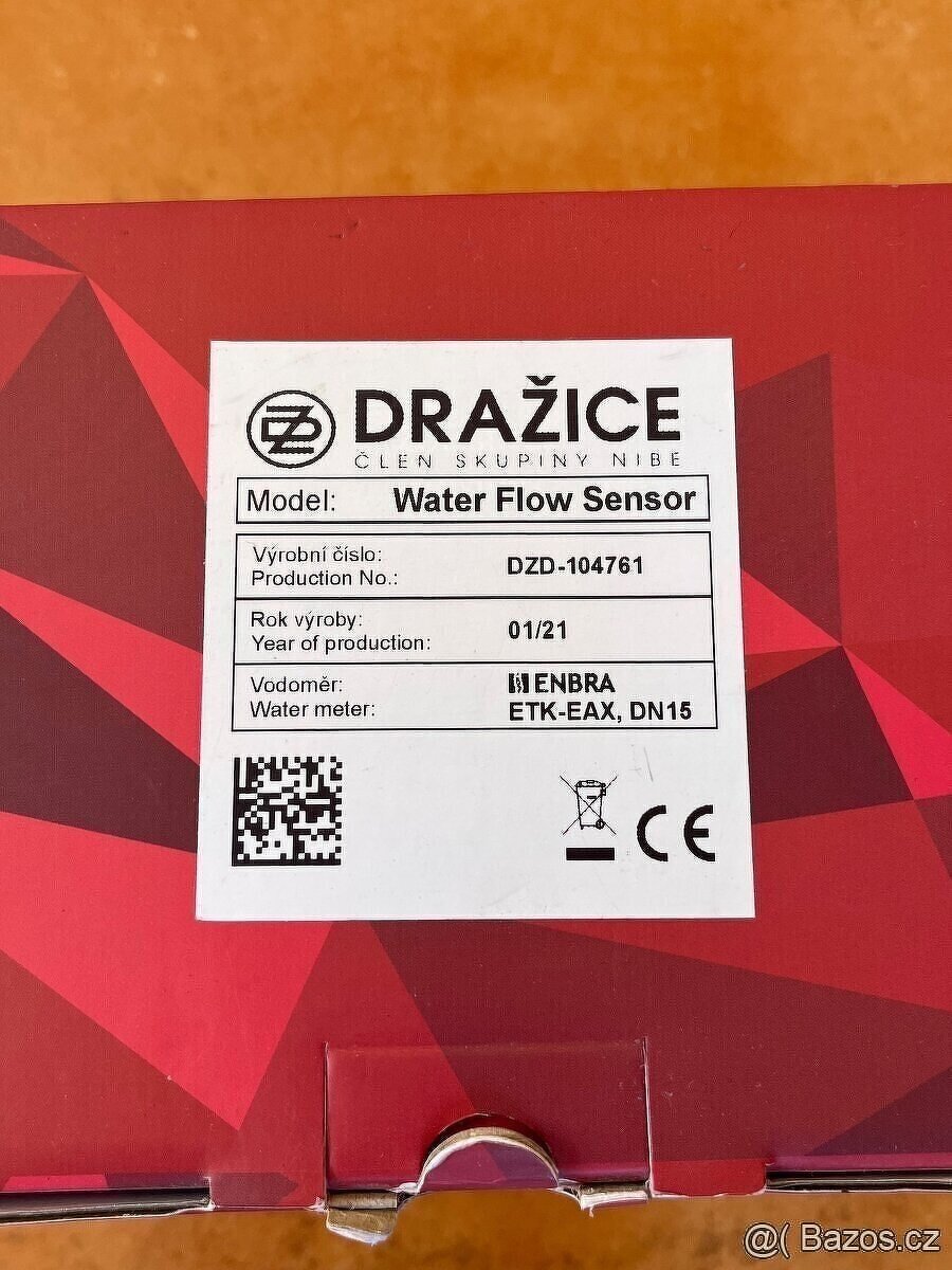 Water flow senzor - Dražice - 3