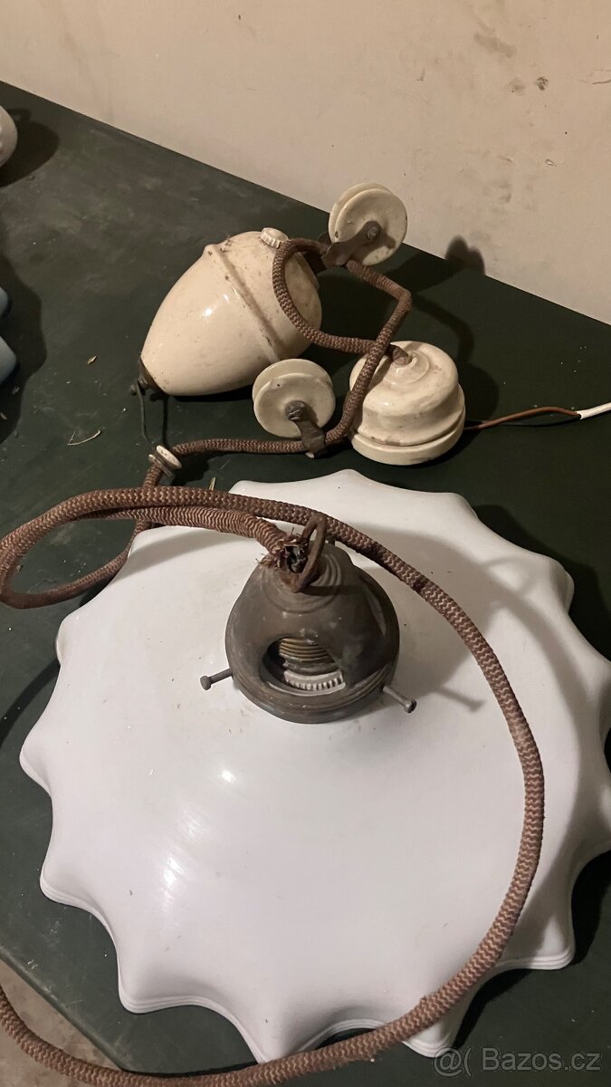 Retro lustr - svítidlo - 3