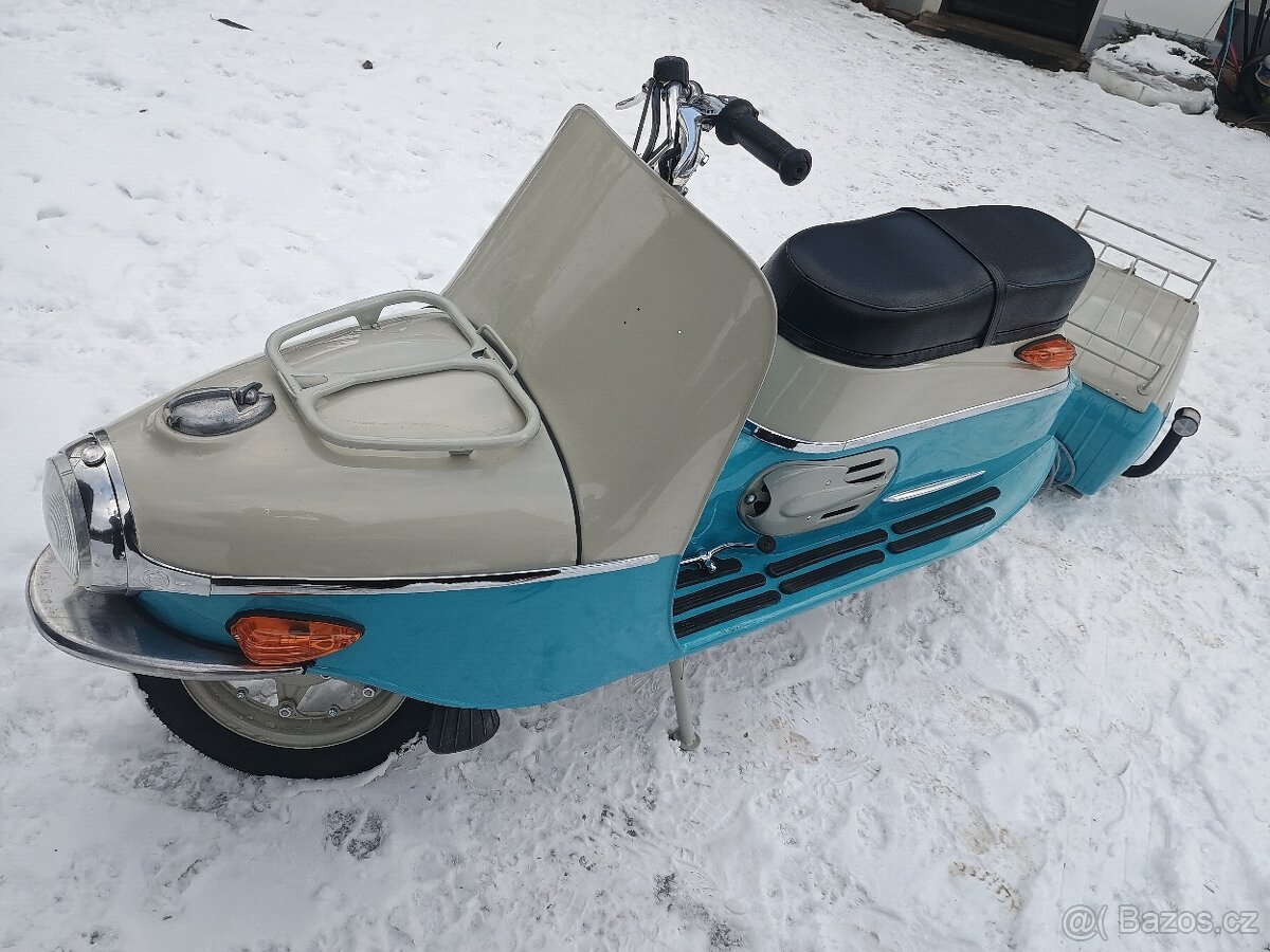 ČZ175/502+pávik - 3