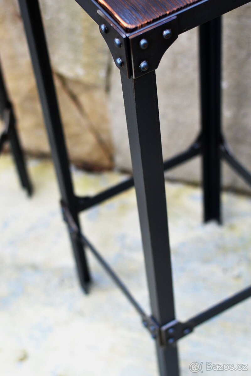 Industialní barové stoličky - 3