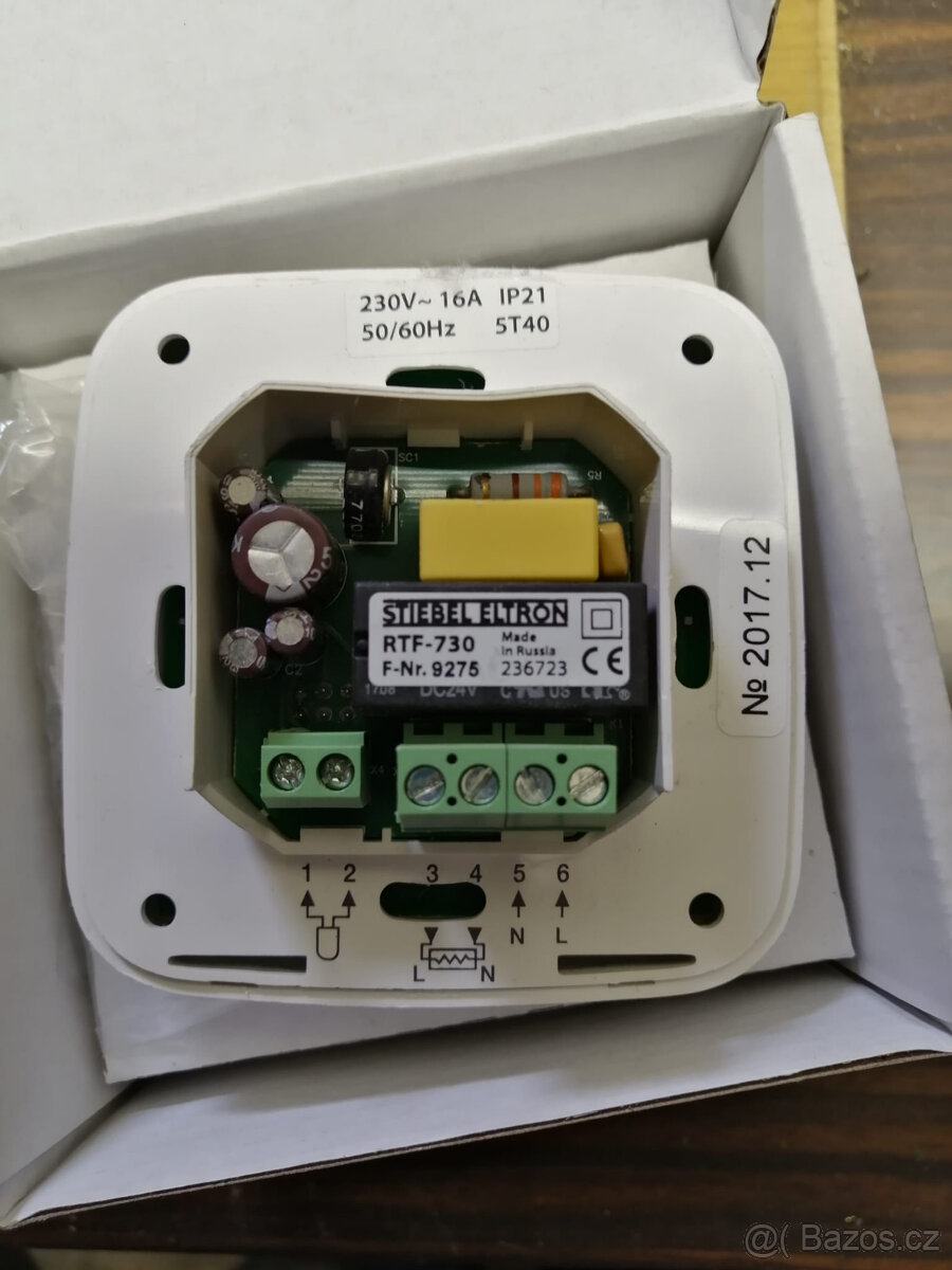 termostat elektrického podlahového topení - 3