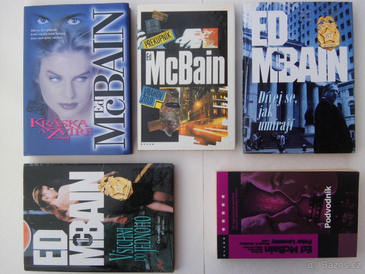 Ed McBain+Dick Francis a Temné kouty,Mokrý hrob,Rambo ad, - 3