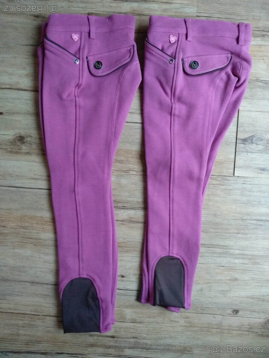 Rajtky dětské vel. 122 + dětské zimní jezdecké boty, 31 - 3