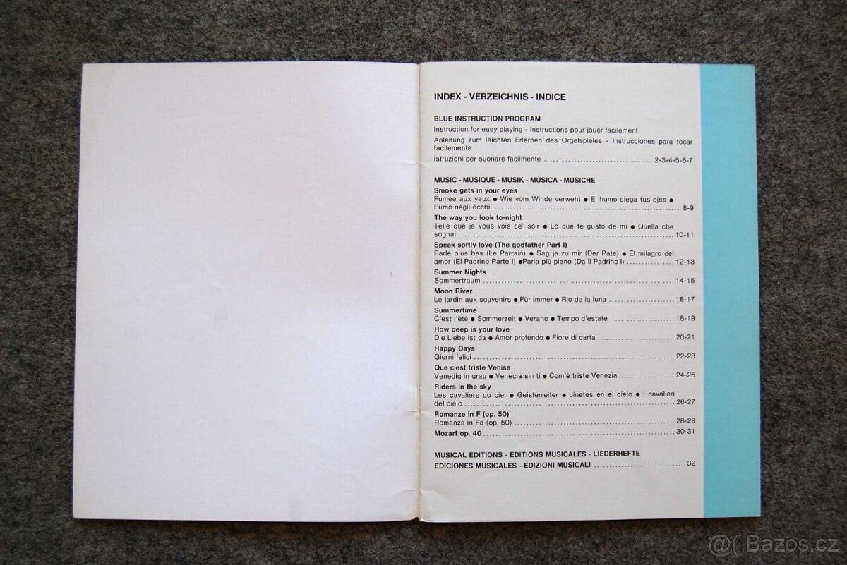 Bontempi - noty pro začátečníky - 3