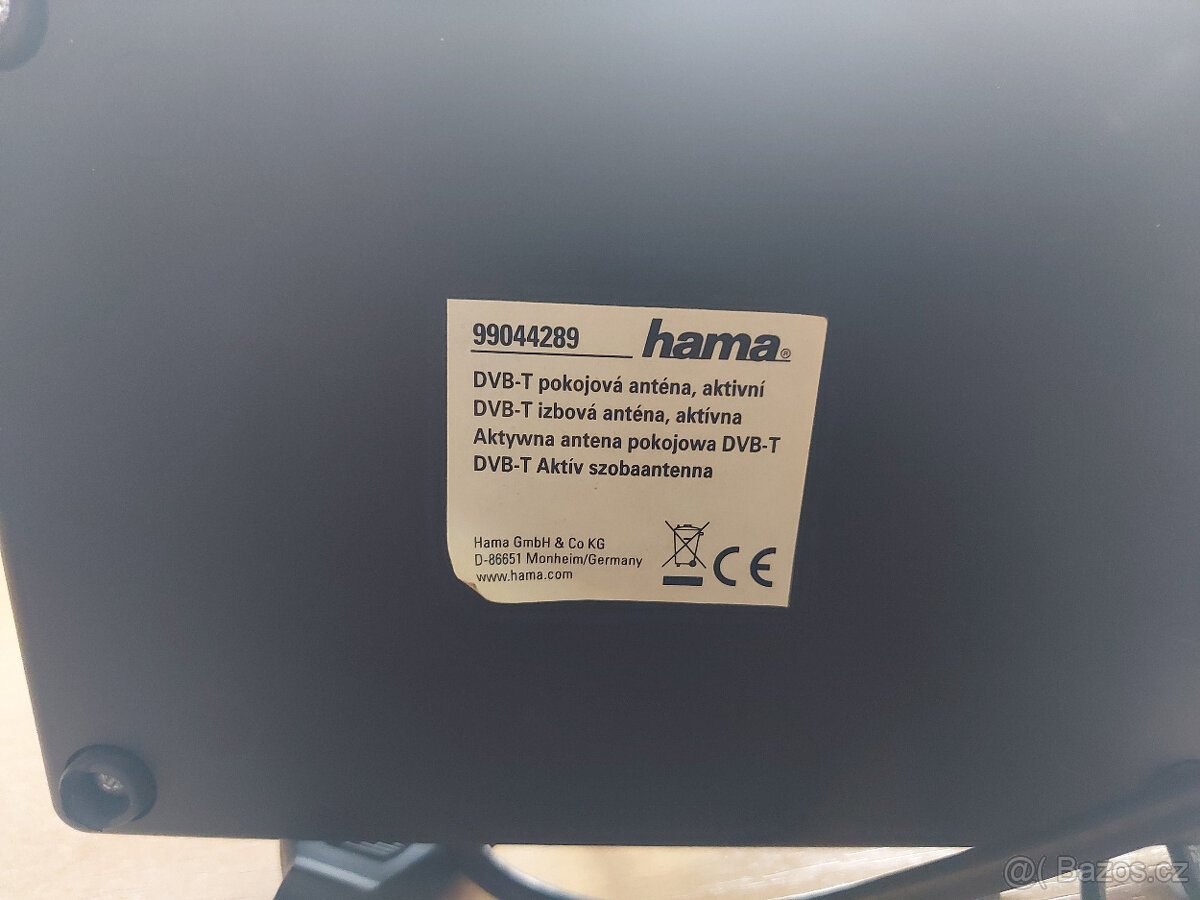 HAMA, AVB-T Pokojová anténa, aktivní ANALOG+DIGITAL - 3
