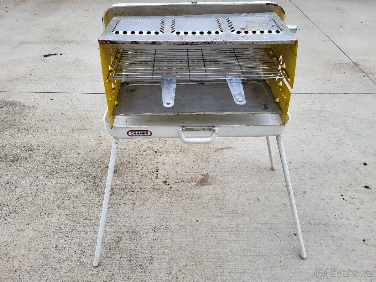 Gril Cramer......plynový gril na cesty - 3