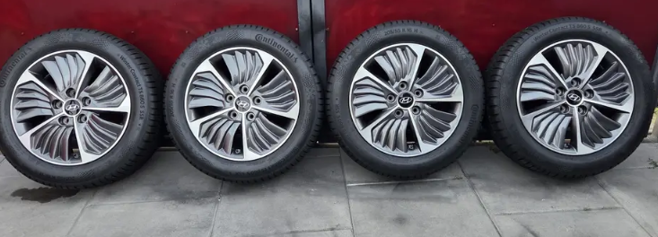 16" -ZIMNÍ OBUTÁ KOLA 5x114.3 HYUNDAI LONIG+ČIDLA - 3