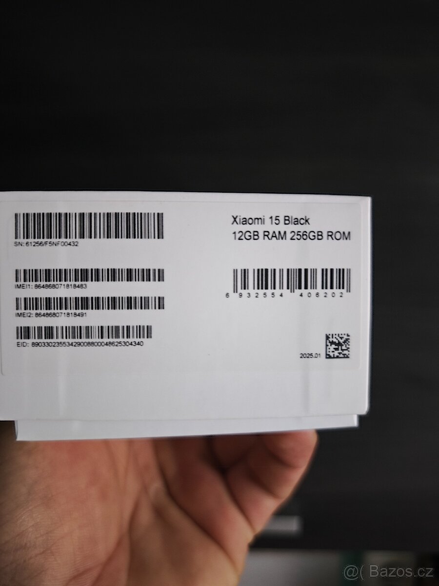 Xiaomi 15 Black 12GB RAM 256GB ROM - 3