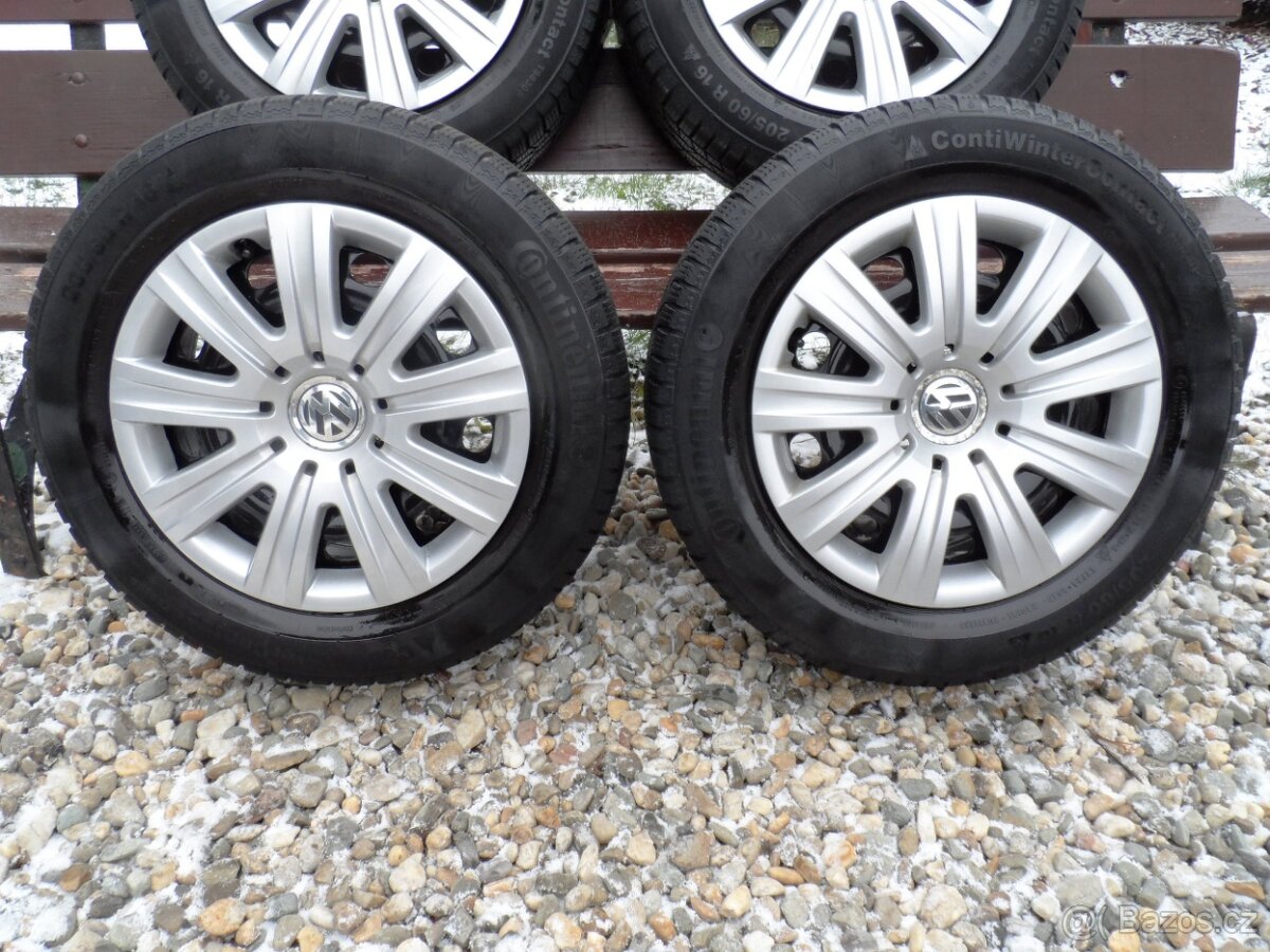 Komplet Zimní Sada +Poklice 205/60/16 ET 33 5X112 - 3