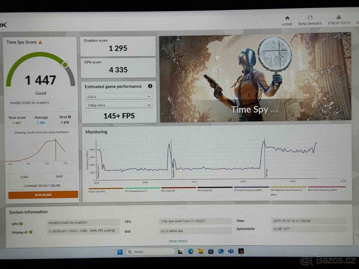 Notebook Lenovo L14 i7-1165G7, Iris Xe, 16GB / 512GB nvme - 3