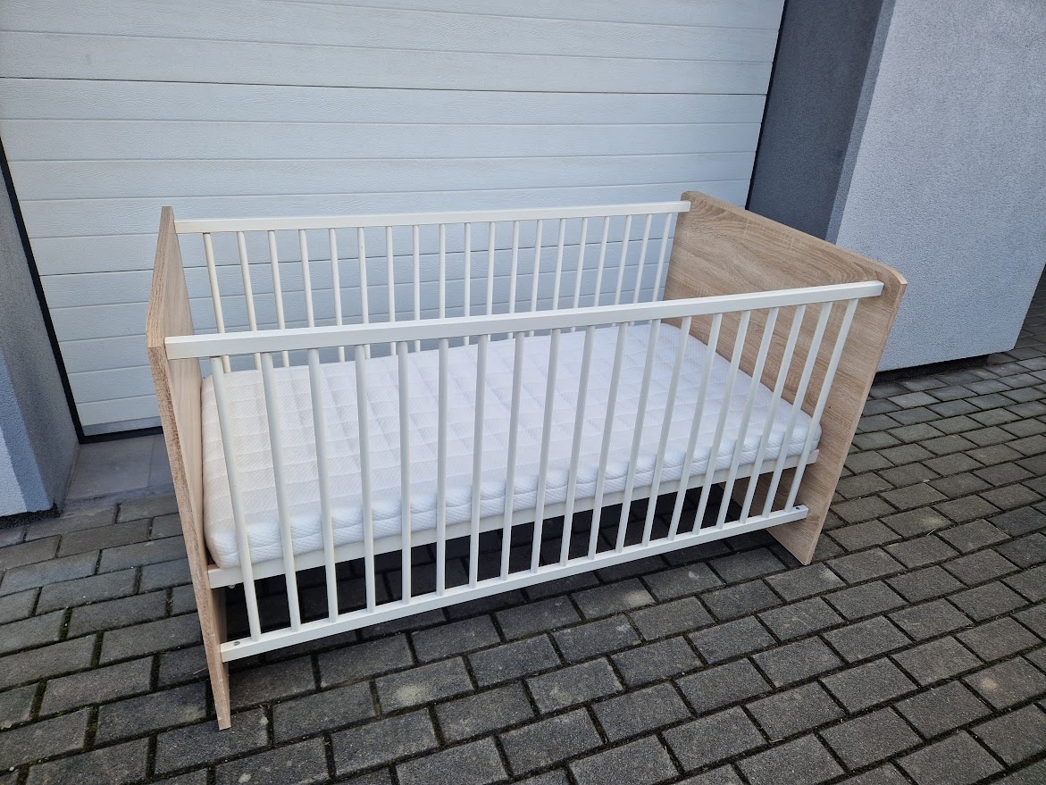 Dětská postýlka + kokosová madrace. Postel - dětský pokoj - 3