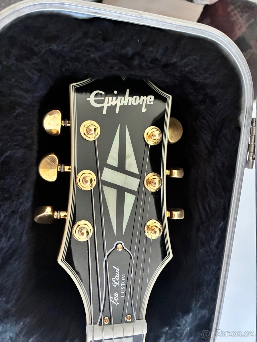 Epiphone custom Koa. Guitar case - 3