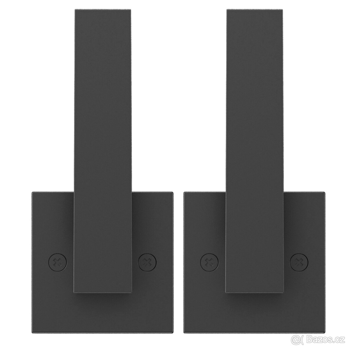 Sada 2 kusů dekorativních černých klik - 3