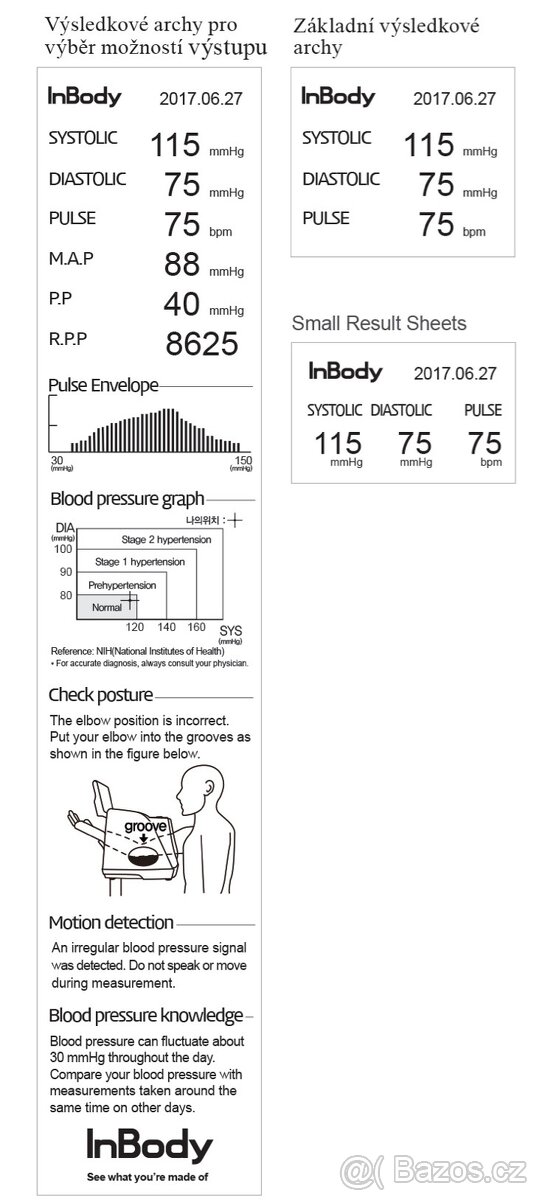 Tlakoměr InBody BPBIO750 - 3
