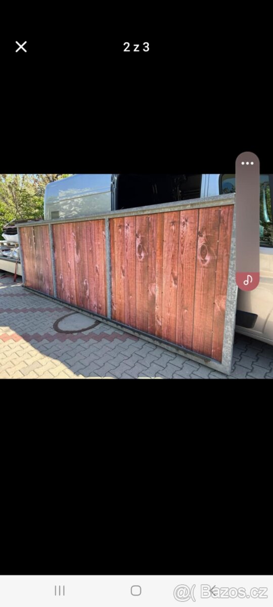 Pojízdná brána s motorem - 3