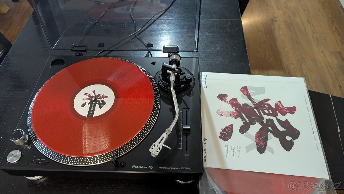 Pioneer PLX 500+decksaver+timecode vinyl - 3