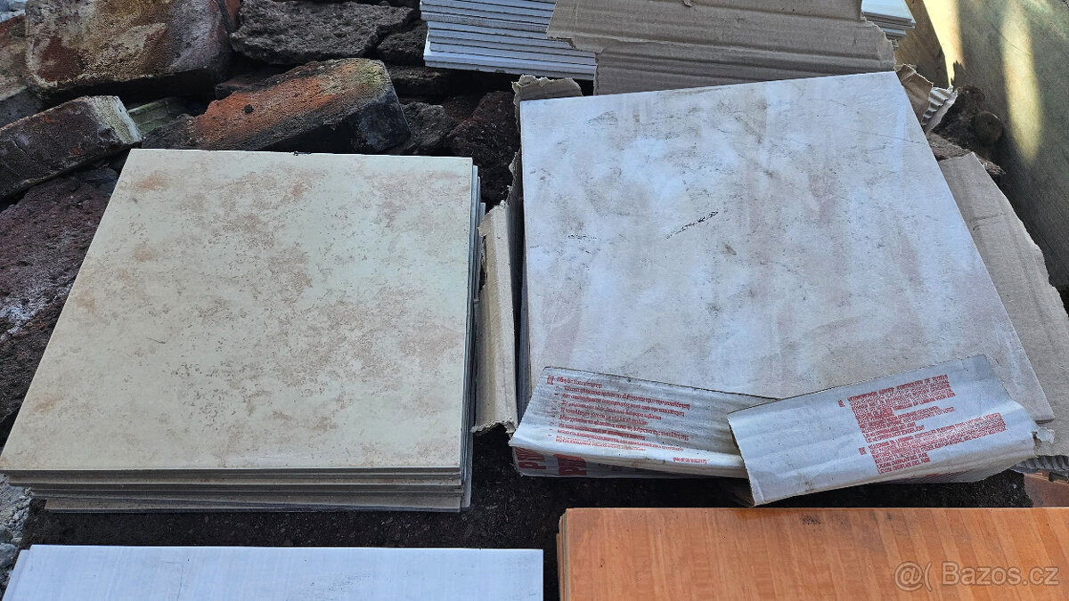 Obklady a dlažba - zbytky - 3