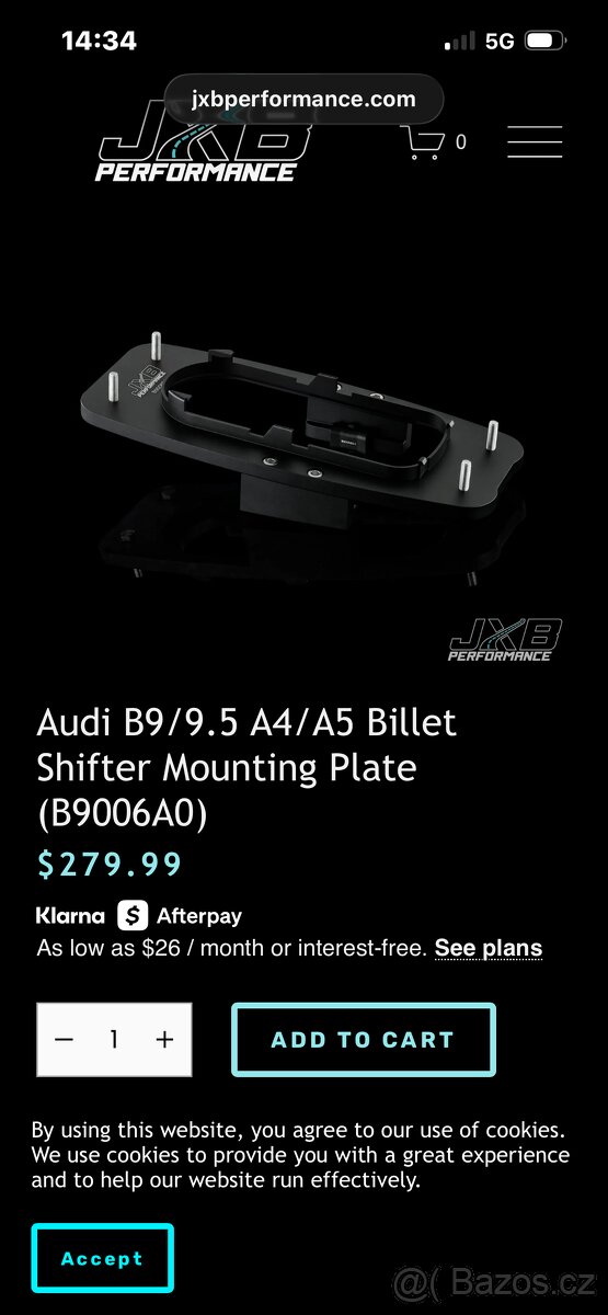 JXB performance - upgrade kulisy řazení (b9) - 3